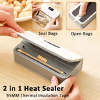 Plastic Bags Sealer Mini Handheld Heat Bag Sealing Machine Heat Bag Sealer Food Packaging Sealing Machine Portable Bags Sealer